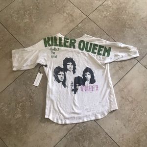 Daydreamer LA Killer Queen Football Tee NWT